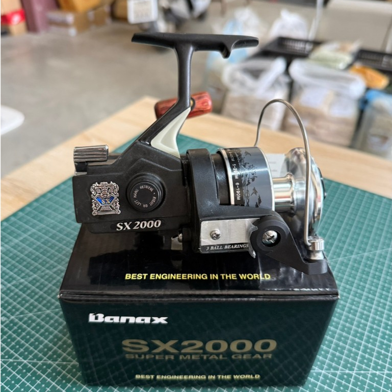รอก Banax SX 2000 / SX 3000 (แท้ 100%) รอกรถถังในตำนาน บอดี้โลหะทั้งตัว ถึก ทน งานหนัก งานทะเล สวาย 