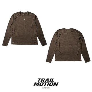 yupster men's Trail Motion Running Long Sleeves เสื้อวิ่งของผู้ชาย แขนยาว รุ่นเทรลโมชั่น