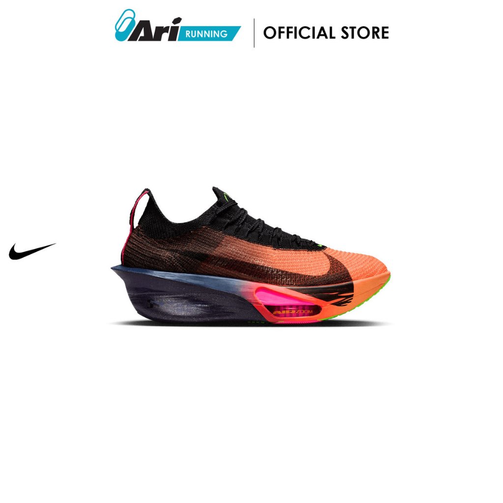 NIKE W AIR ZOOM ALPHAFLY NEXT% 3 GLAM - ORANGEPULSE รองเท้าวิ่ง ผู้หญิง AIR ZOOM ALPHAFLY NEXT% 3 GLAM สีส้ม