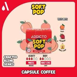 กาแฟแคปซูล ADDICTO I Capsule coffee I ใช้กับเครื่อง Nespresso ได้ I 8 รสชาติ คั่วอ่อน คั่วกลาง คั่วเข้ม หอมกรุ่น