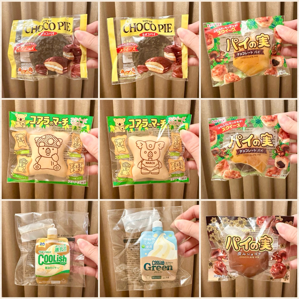 รวมสกุชชี่แท้ มือ1 พร้อมส่งค่ะ