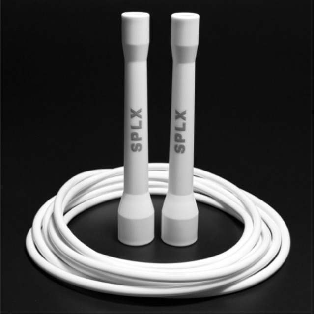 SPLX เชือกกระโดดPVC SPEED ROPE (Off-White color)