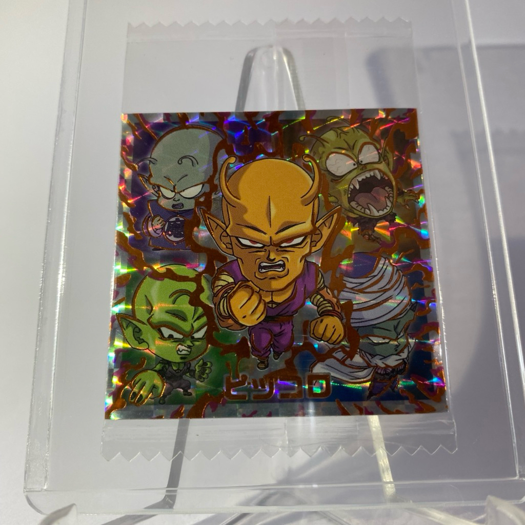 การ์ด (Sticker) ดราก้อนบอล, Dragon Ball Super Warrior Seal Wafer, Piccolo, Cho 8-06, EGR,(sealed), S