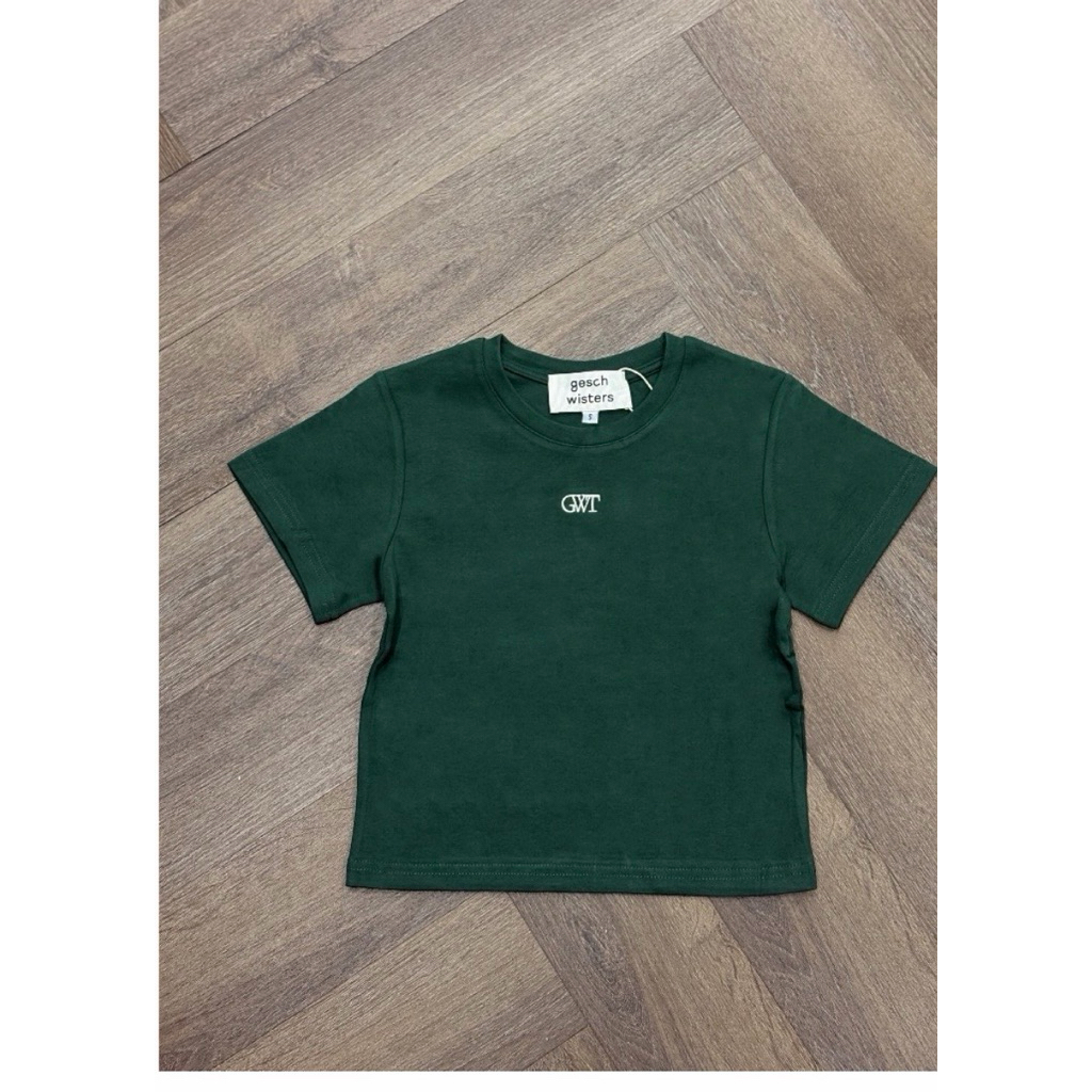 ส่งต่อ Geschwisters GWT Baby tee สีเขียว