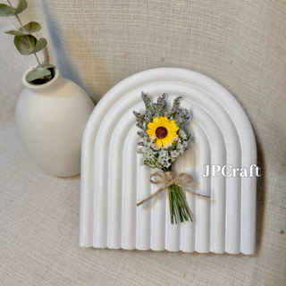 JPCraft🌻-ช่อดอกไม้เเห้ง ช่อทานตะวัน ช่อดอกไม้จิ๋ว ขนาดเล็ก(FM14)
