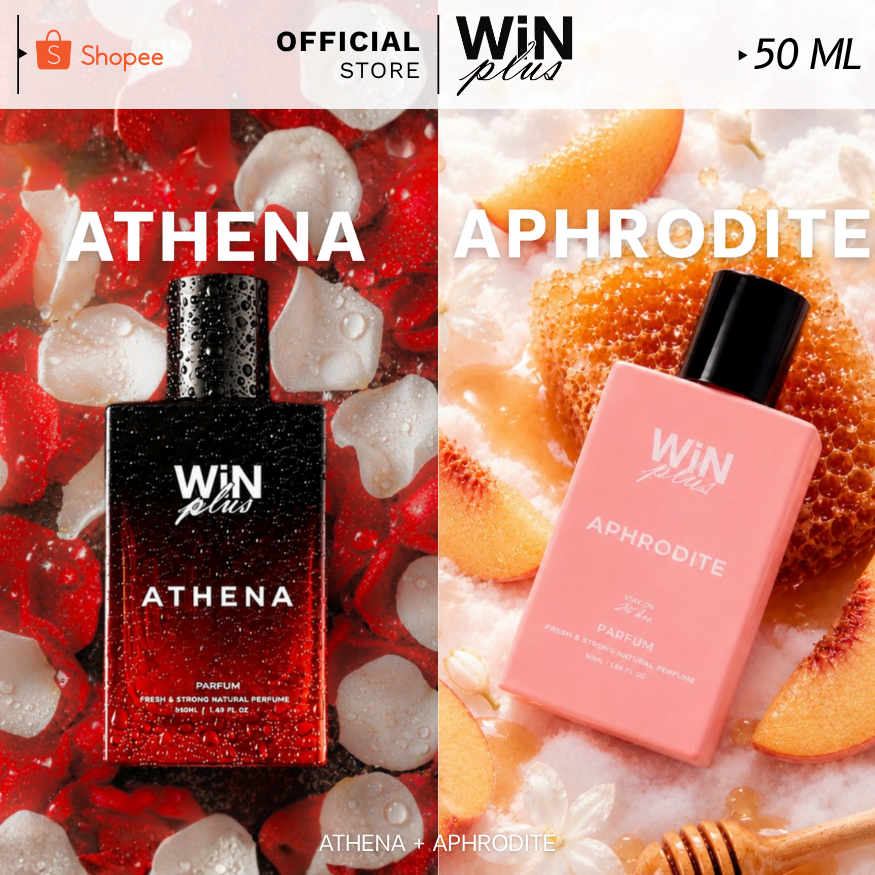 WiNPlus Perfume SET กาสะลองกับซ้องปีป (อะธีน่า + อะโฟรไดท์)