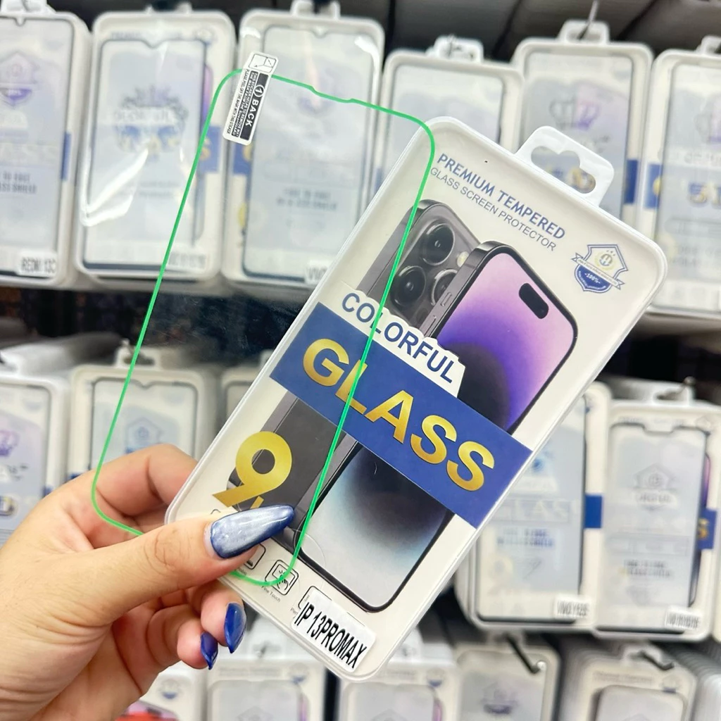 ฟิล์มกระจกเรืองแสง สำหรับ iPhone 13 13Pro 13Promax 14 14Plus 14Pro 14Promax thumbnail 4