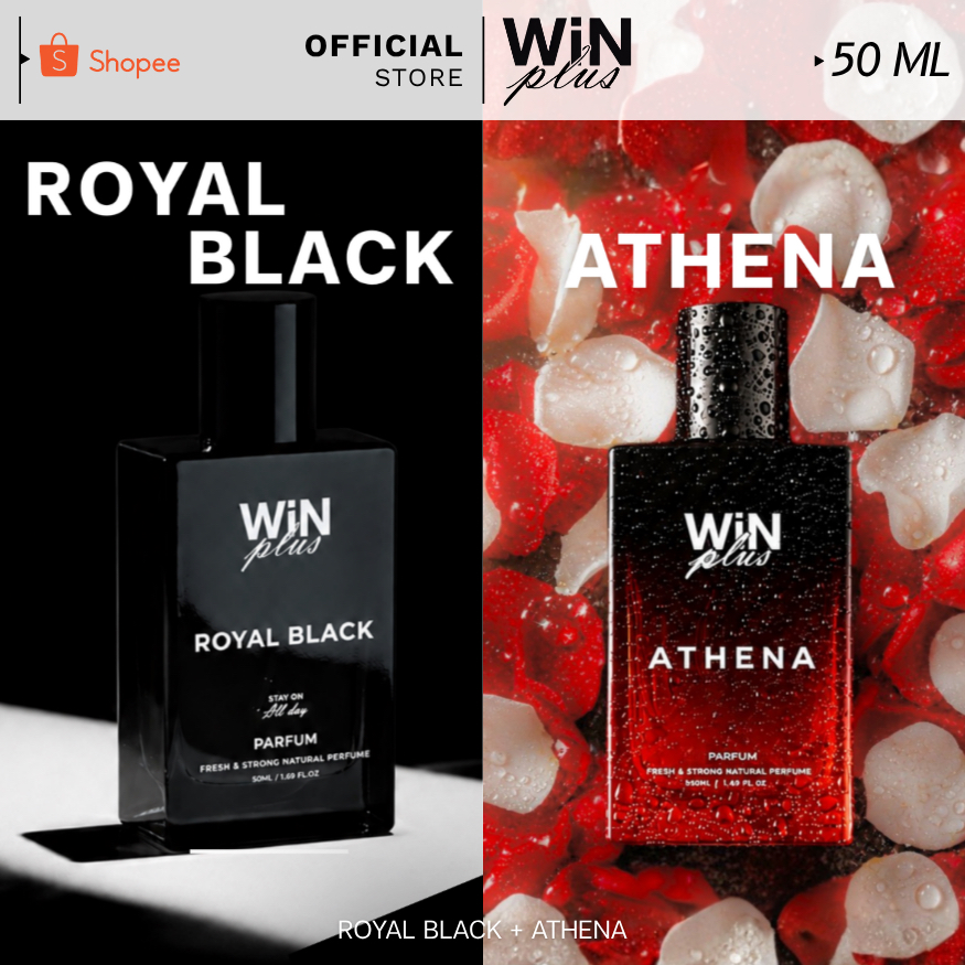 WiNPlus Perfume SET คู่สร้างคู่สม (รอยัล แบล็ค + อะธีน่า)