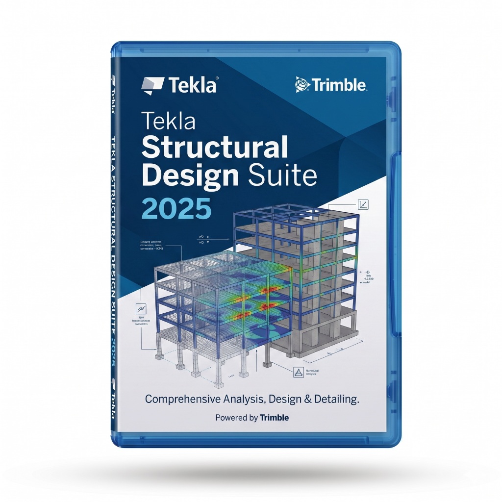 Tekla Structural Design Suite 2025 ชุดโปรแกรม BIM สำหรับ Windows