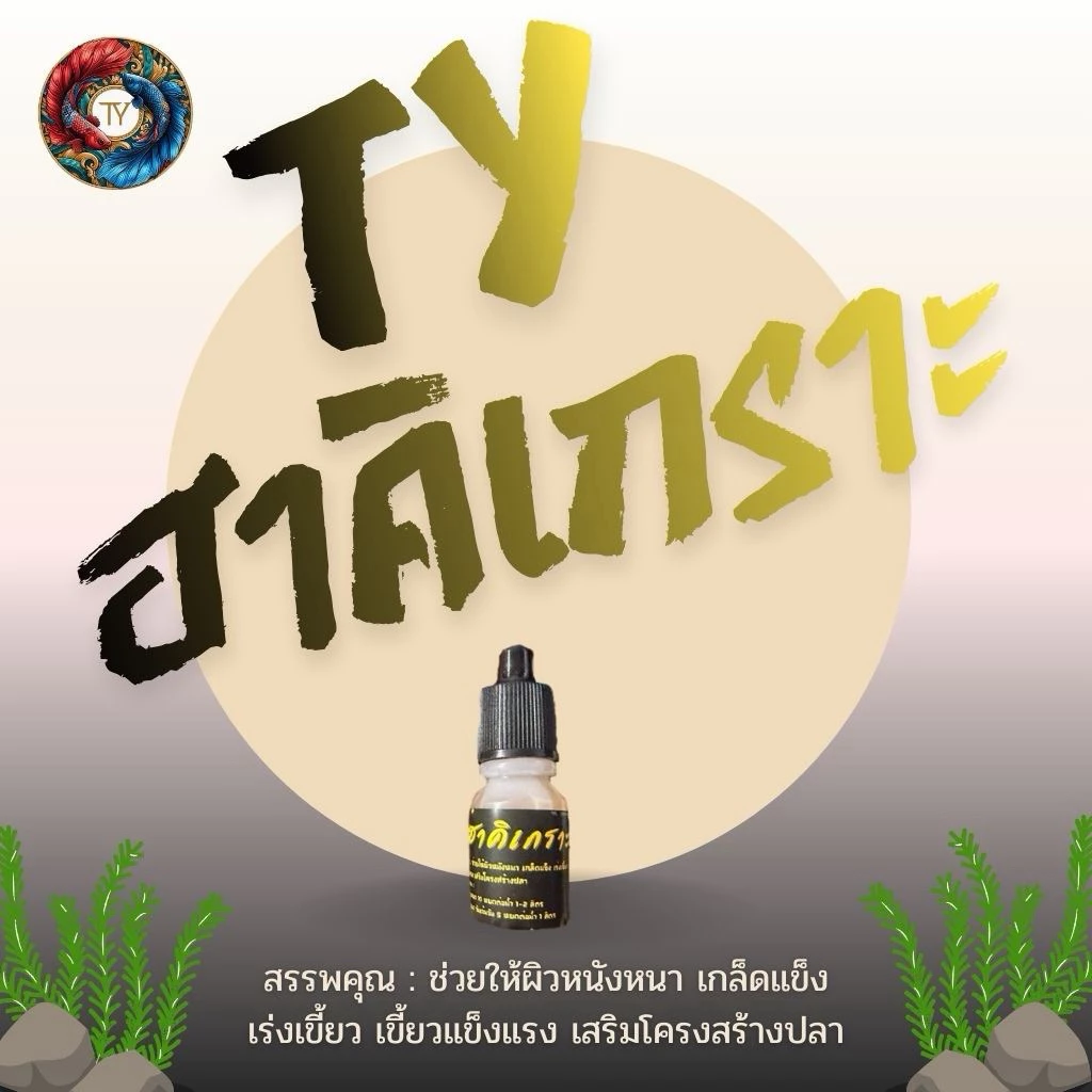 TY ฮาคิเกราะ ผิวหนังหนา เกล็ดแข็งแรง เร่งเขี้ยว ขนาด 10 ml