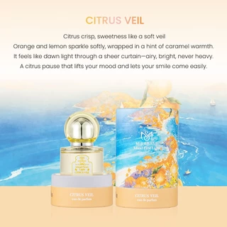 MIRABASE Island First Light EDP Perfume 30ml น้ำหอม กลิ่นดอกไม้ผลไม้ ติดทนนาน พกพาง่าย 6 กลิ่นผลไม้ผสมซิกเนเจอร์ กลิ่นต