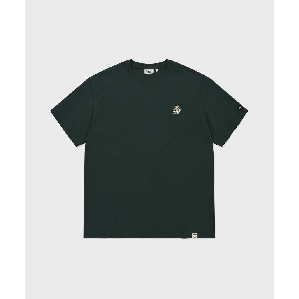WACKY WILLY เสื้อยืดรุ่น Double Kiky Wappen Short Sleeve T-Shirt Green (80092SKWSSU_S6GNXX) — صورة 2