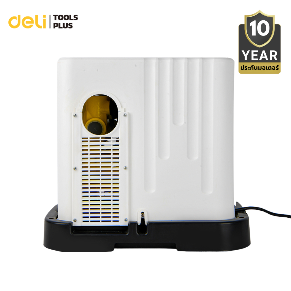 Deli ปั๊มน้ำ ปั๊มน้ำอัตโนมัติ 550W แรงส่งน้ำ 36 เมตร รองรับบ้าน 3 ชั้น รับประกันมอเตอร์ 10 ปี Booste