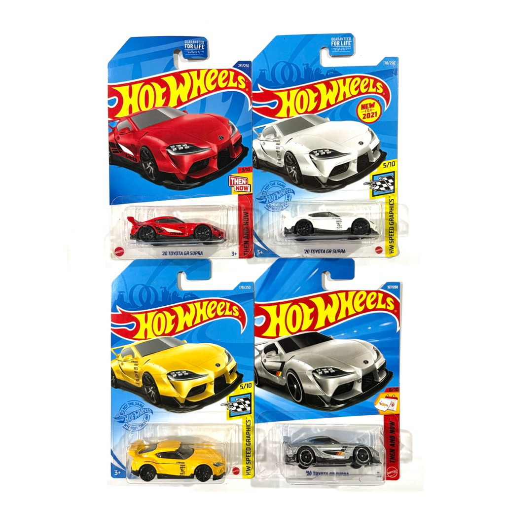 Hot Wheels | ‘20 TOYOTA GR SUPRA ~ มี 4 สี |‼️แพคยับ มุมยับ แพคแตก หูยับ|‼️โปรดอ่านคำชี้แจงก่อนซื้อ‼️|🇺🇸สินค้าแพคอเมริกา