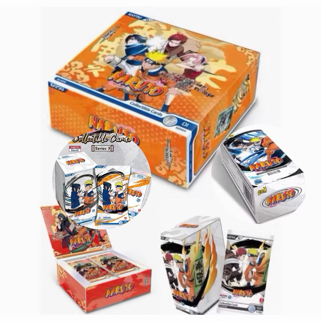 naruto card การ์ดนารูโตะภาษาอังกฤษ (ยกกล่อง)พร้อมส่งจากไทย ของแท้100%