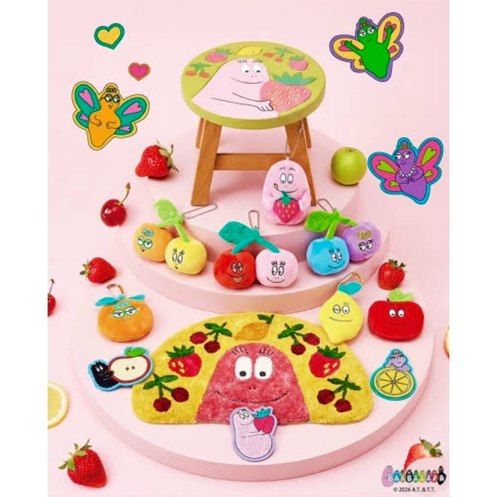 พร้อมส่ง Barbapapa collection ใหม่ล่าสุด น่ารักมากๆๆค่ะ 🍒🍊🍓🍋🍎