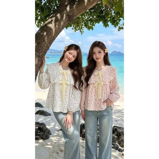 เสื้อคอบัวกระดุมหน้าอกหน้าผ้า44​ นิ้ว​ ยาว​ 23นิ้ว​​ ราคา209บาท​ เหมาะอกจริง​ 32-40นิ้ว