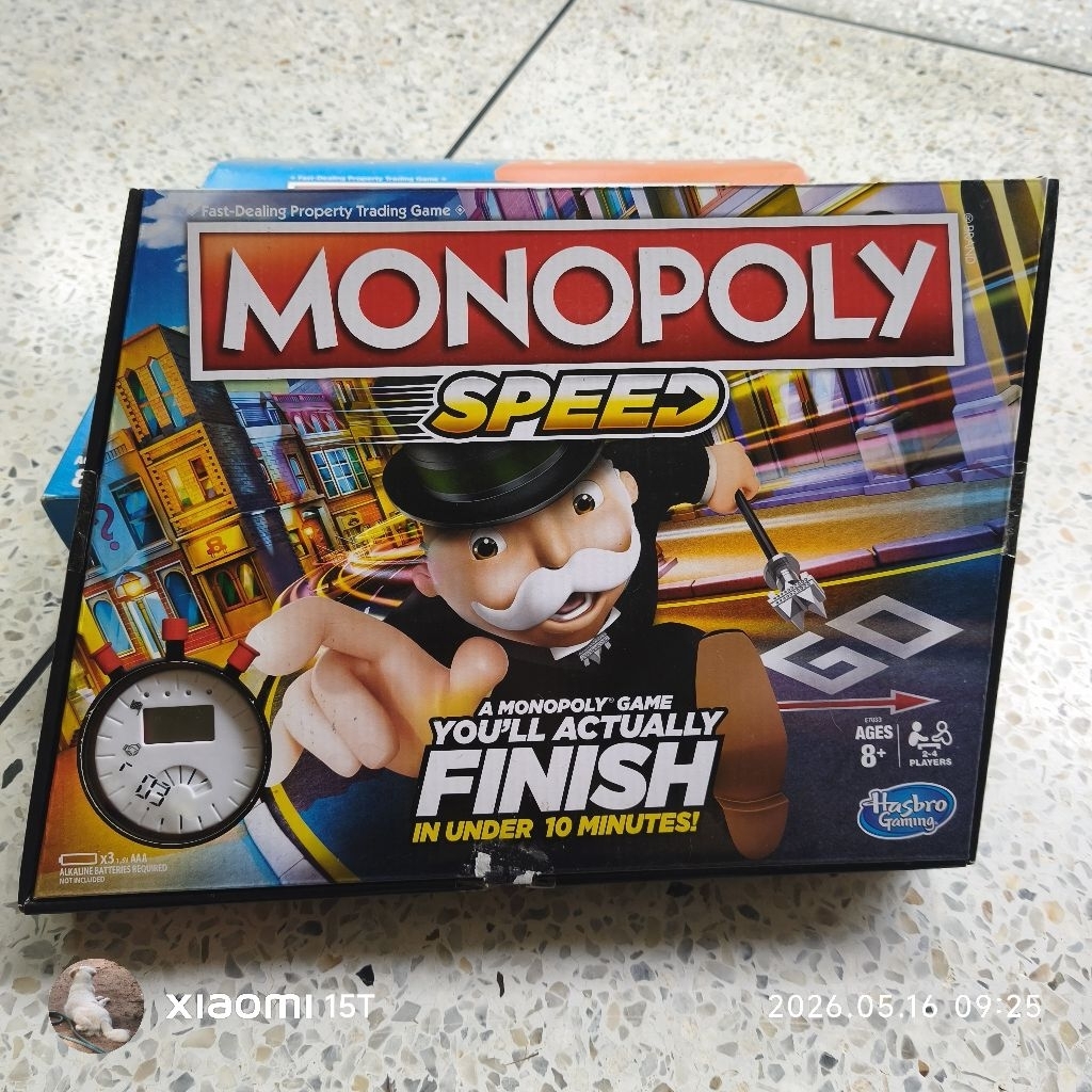 เกมเศรษฐี Monopoly Speed ของแท้ Hasbro มือสอง