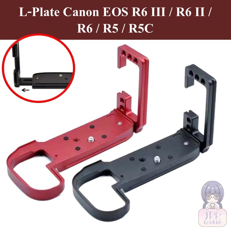 L-PLATE สำหรับ Canon EOS R6 III R6 II R6 R5 R5C / Canon EOS R5 R6 R6II R6III L Bracket Plate R6 mark III R6 Mark II R6