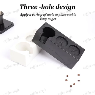 ABS Tamping Station Tamper Holder Tamping Base ฐานผู้ถืออุปกรณ์เสริมกาแฟอเนกประสงค์