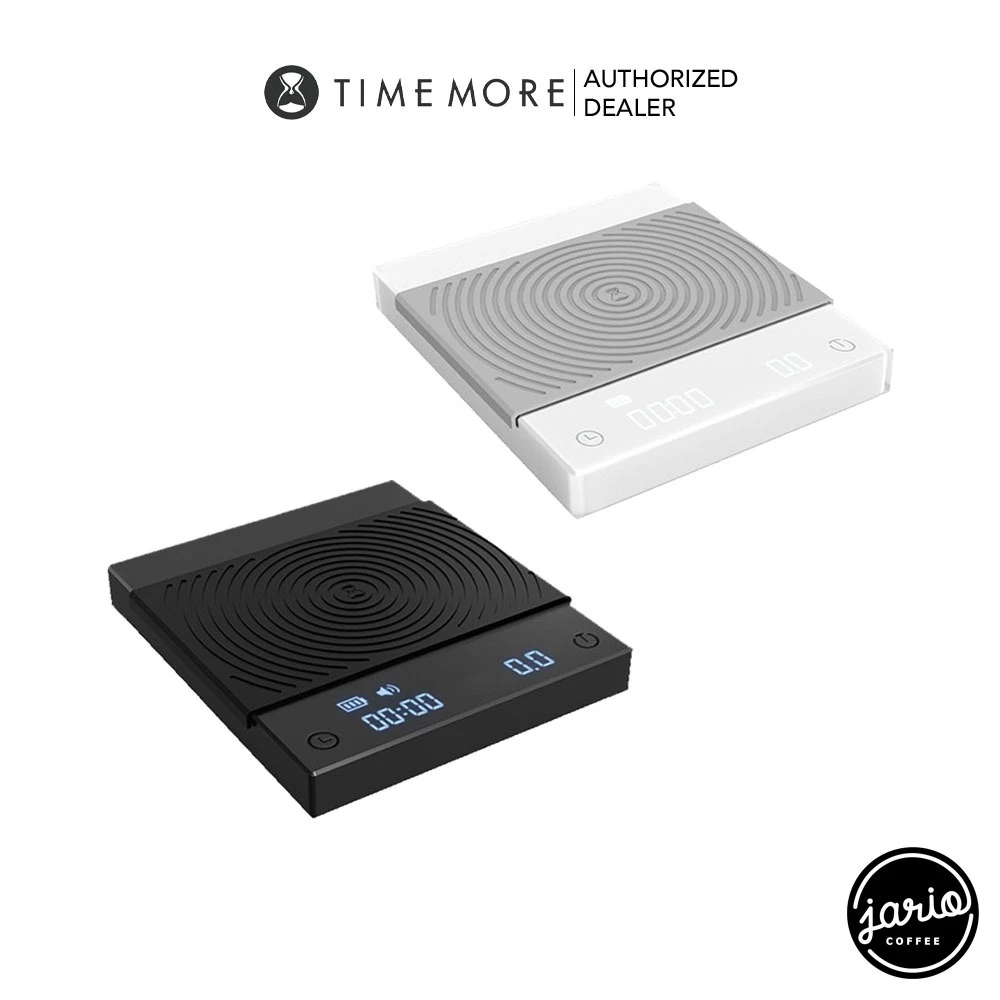 Jario x Timemore ตาชั่งดิจิตอล basic 2 สำหรับดริปกาแฟ Timemore BLACK MIRROR basic 2 Coffee Digital Scale
