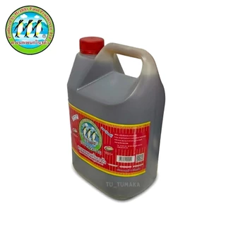 ซอสหอย 5000 ml ซอสหอยนางรม นกเพนกวิน 3 ตัว (Oyster Sauce) ของแท้ 100%