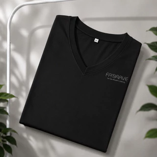 เสื้อยืดสำหรับคนเลี้ยงสัตว์ ขนติดน้อยปัดออกง่าย FA'BRAVE รุ่น F1 Clean V