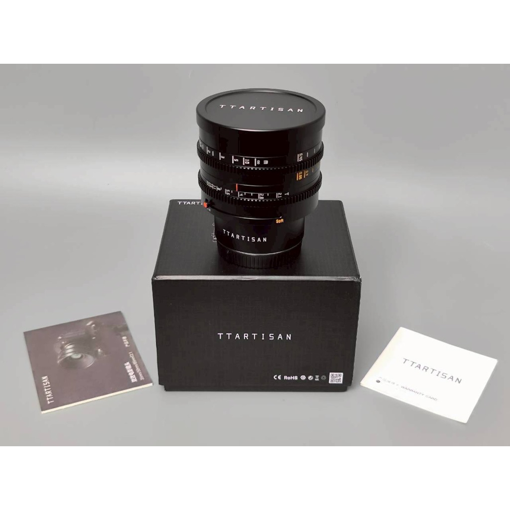 เลนส์ TTArtisan 50mm T2.1 Dual-Bokeh Cine Lens (Nikon Z Mount)