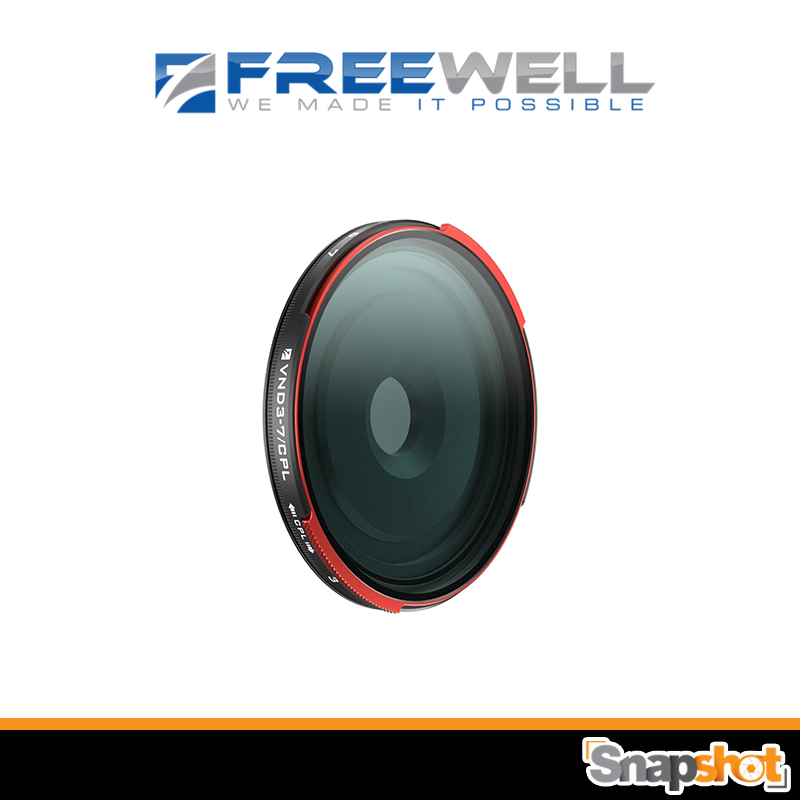 Freewell 17mm Threaded Hybrid VND 3-7 Stop + CPL Filter [FW-GX-VND3-7]