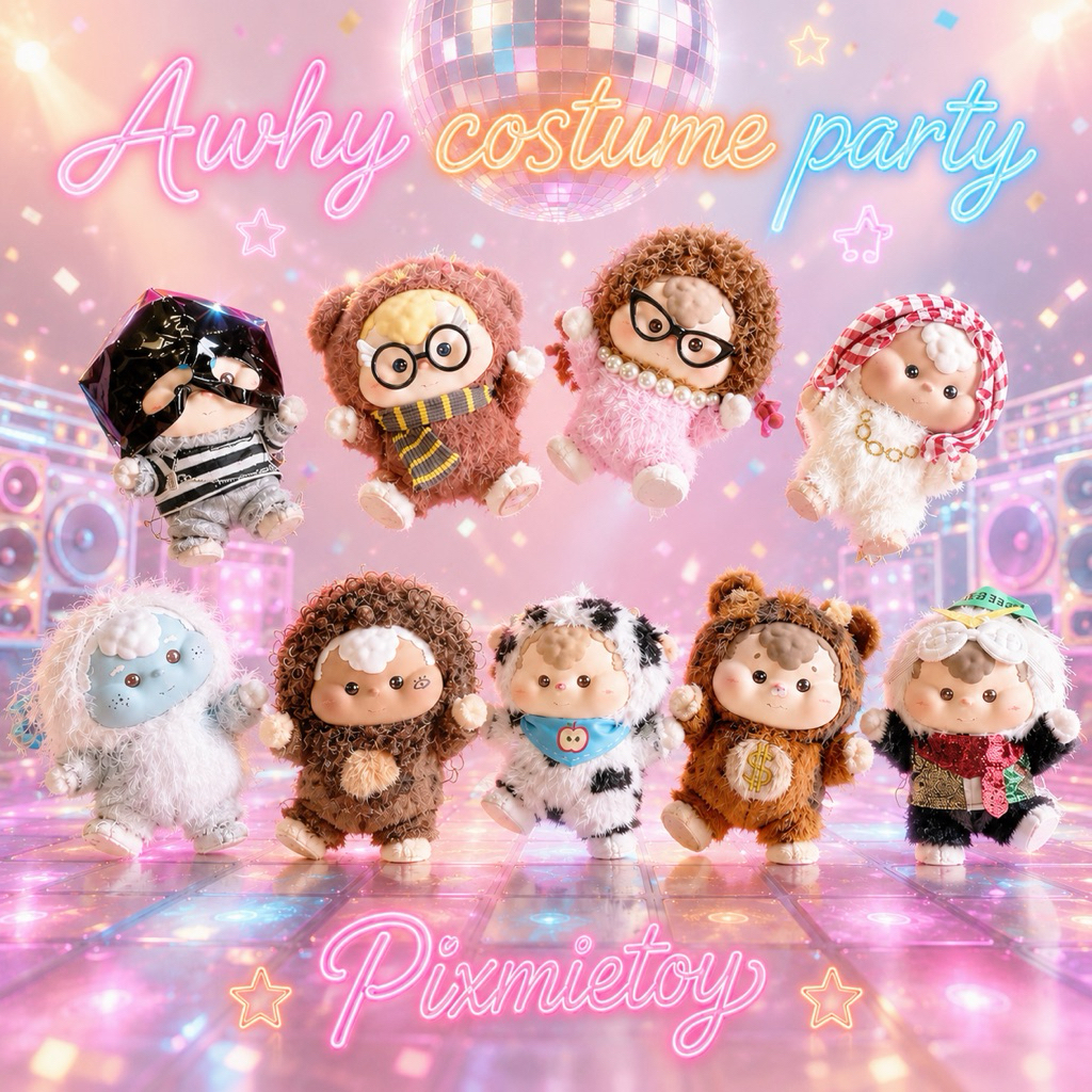 🪩💜Yawhy Costume Party 💜🪩(จุ่มเดี่ยว) จุ่มพวงกุญแจมินิ