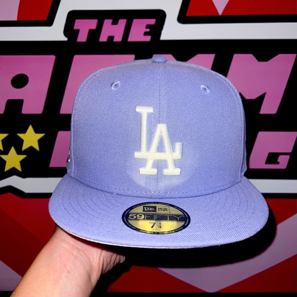 New Era Los Angeles Dodgers lavender 59FIFTY fitted cap