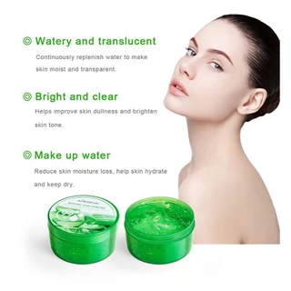เจลว่านหางจระเข้ 99% 300g เจลอโลเวร่า สำหรับผิวแห้งแดดเผา ผ่อนคลายและให้ความชุ่มชื้นได้นาน ลดอักเสบผิว