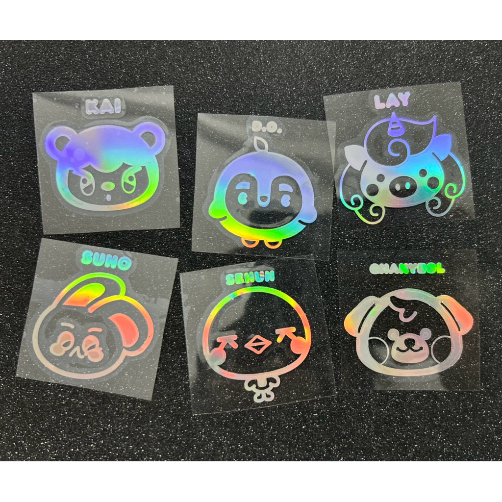 Exo : Hologram Sticker ติดแท่งไฟ