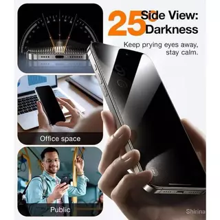 ฟิล์มกันมอง สำหรับ Xiaomi Redmi 14C / Poco C75 กันมองข้าง