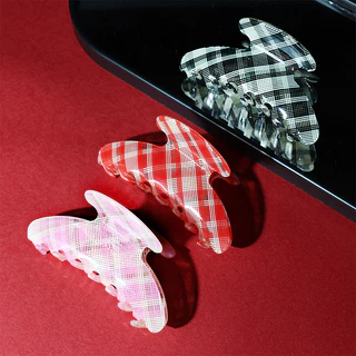 GIMMIC THE G กิ๊บหนีบผม ที่หนีบผม HAIR CLAW CLIP รุ่น COZY MADRAS