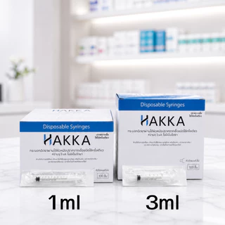 Disposable กระบอก ไซริ้งค์ 1ml / 3m / แบ่งขาย มีบริการส่งด่วน