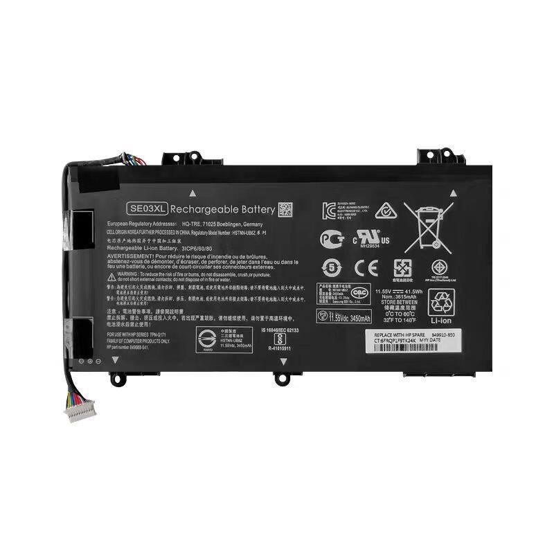 Laptop notebook battery for model hp SE03XL , HSTNN-LB7G