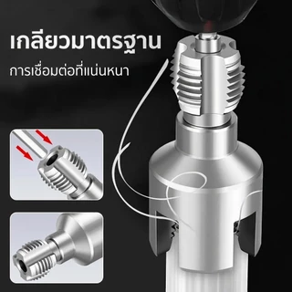 ต๊าบเกลียวท่อ PPR/PVC ครบชุด 1/2" 3/4" ทำเกลียวใน-นอกในตัวเดียว คมชัด ทนทาน ใช้กับท่อน้ำทุกชนิด