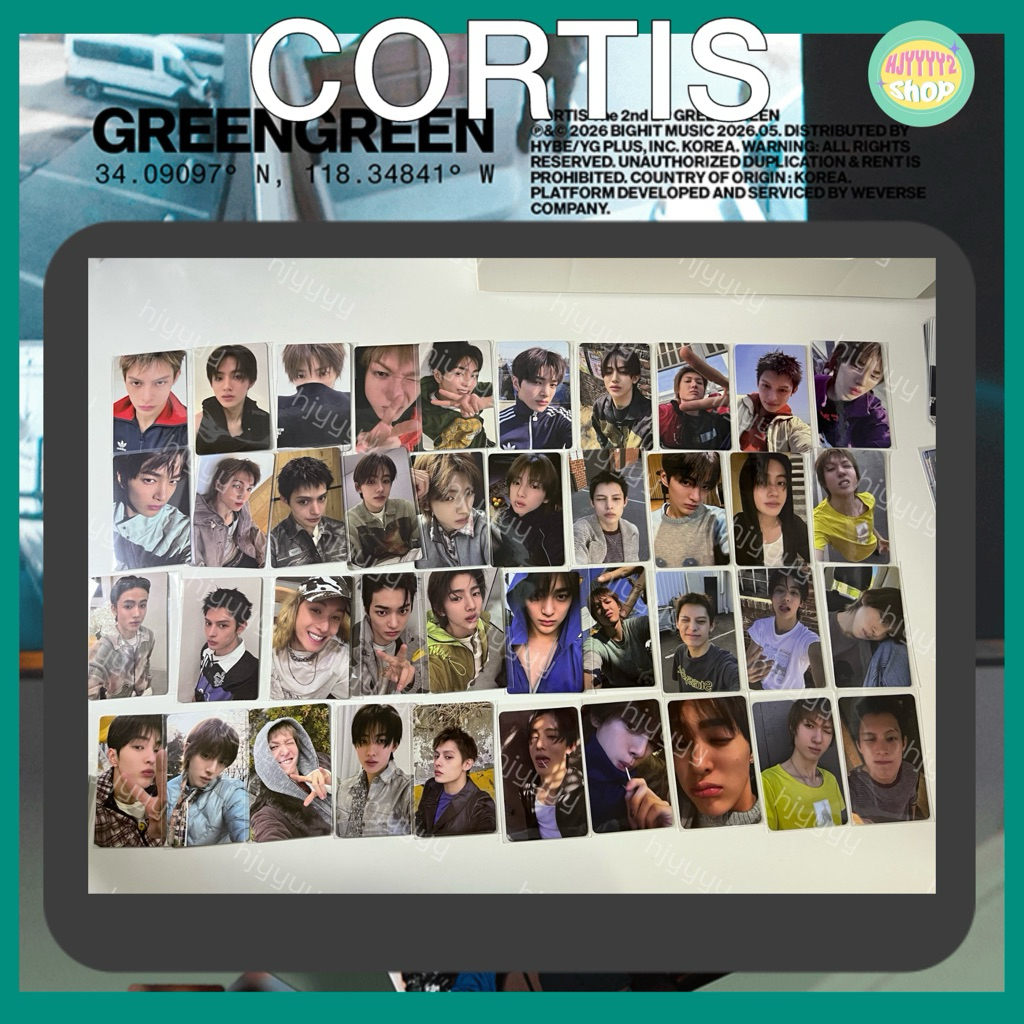 (พร้อมส่งในไทย)การ์ดแท้ cortis GREEN GREEN