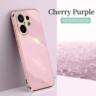 เคสโทรศัพท์ Vivo V70 V70FE V60lite V60 V50 V40 V40Pro V50lite เคส ขอบตรง ป้องกันเลนส