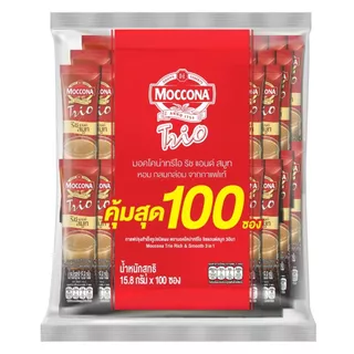 [100 ซอง] MOCCONA TRIO มอคโคน่า ทรีโอ 3อิน1