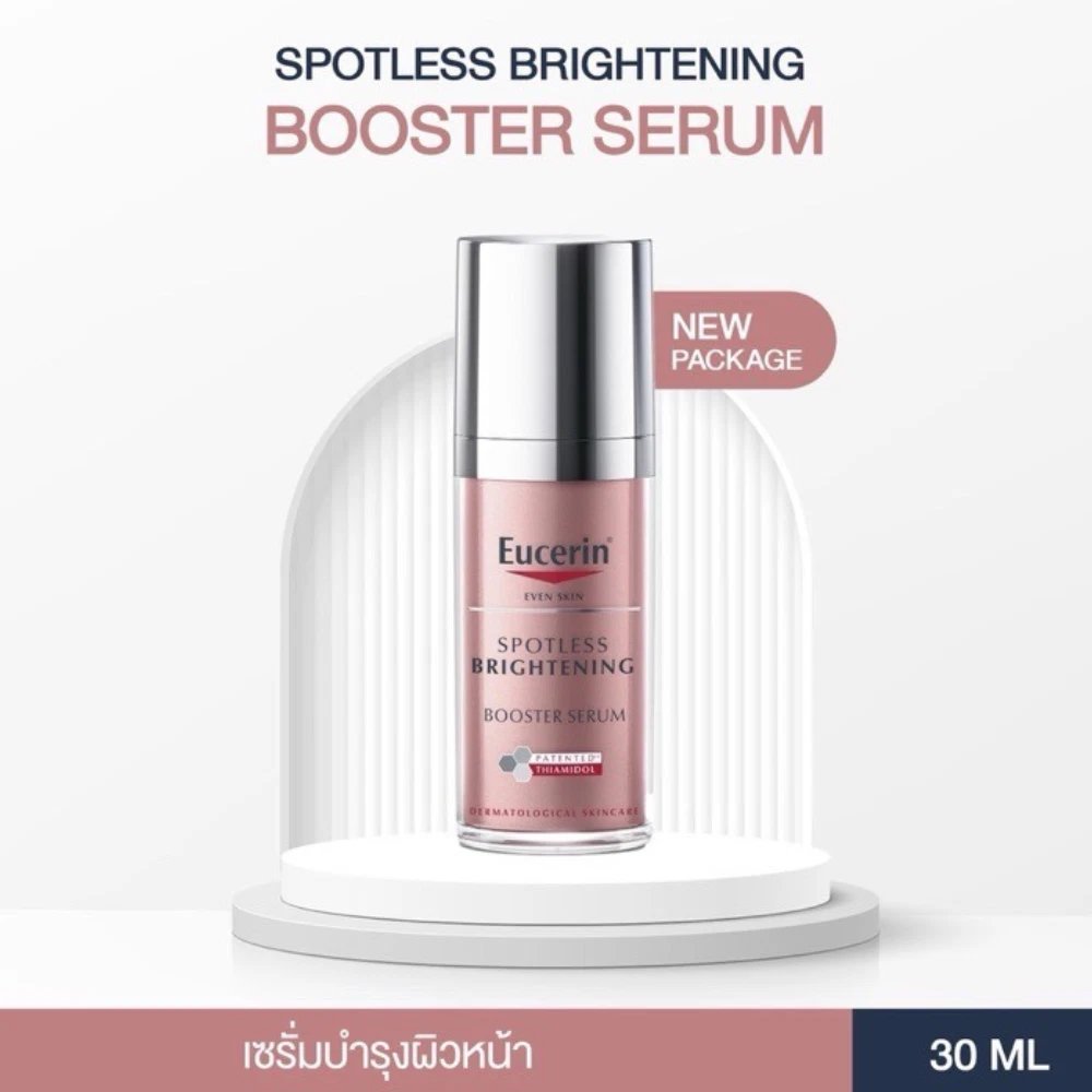 SPOTLESS BRIGHTENING THIAMIDOL BOOSTER SERUM 30ML บูสผิวสดใส ขจัดรอยด่างรอยฝ้าแดง ฟื้นฟูผิวหมองคล้ำให้เรียบเนียน