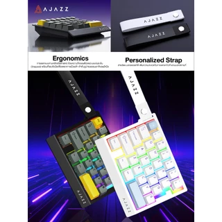 คีย์บอร์ดเกมมิ่ง Ajazz AK029 HE Wired 8K RT0.01 RGB Magnetic Mechanical Keyboard รับประกัน 1 ปี