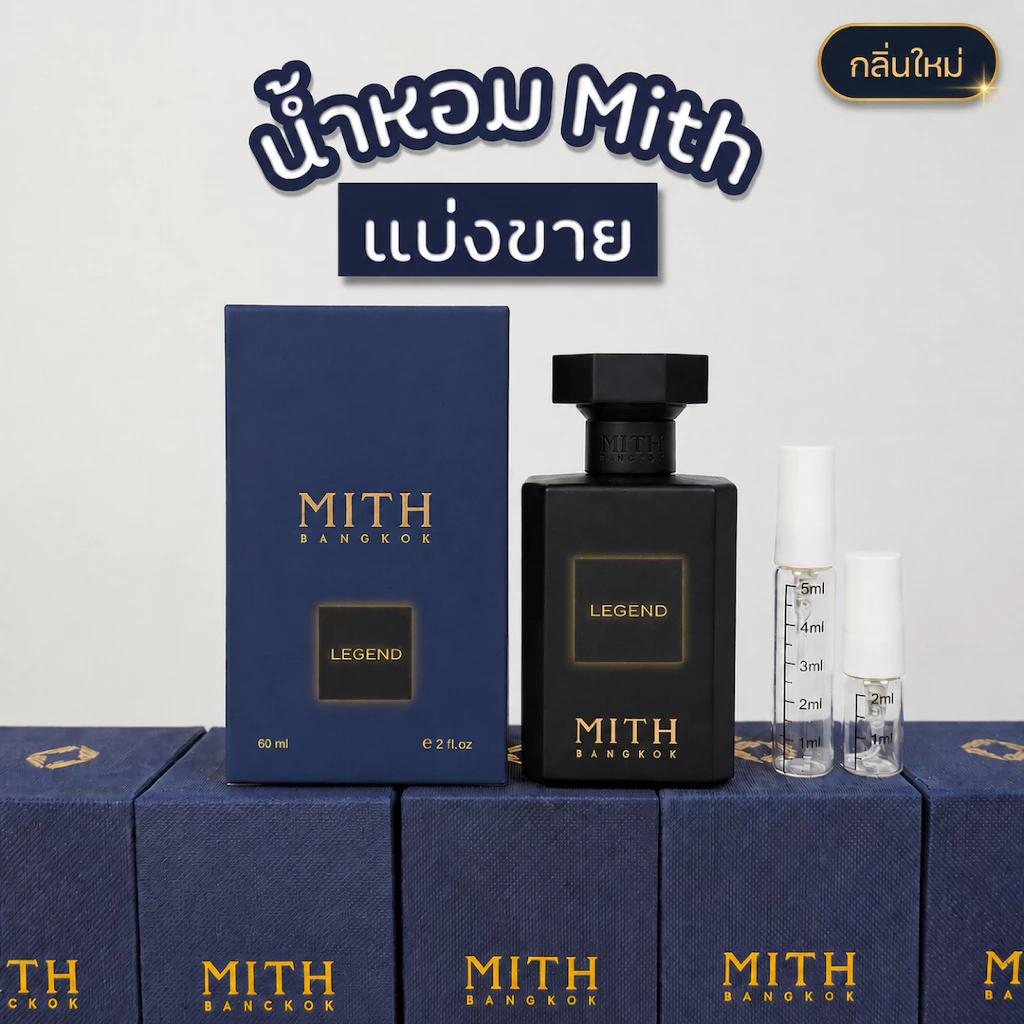 น้ำหอมแบ่งขายมิท Mith แท้ทุกหยด ขนาดทดลองสุดคุ้ม ลองก่อนซื้อขวดใหญ่ 2ml/5ml น้ำหอมแท้ 100%