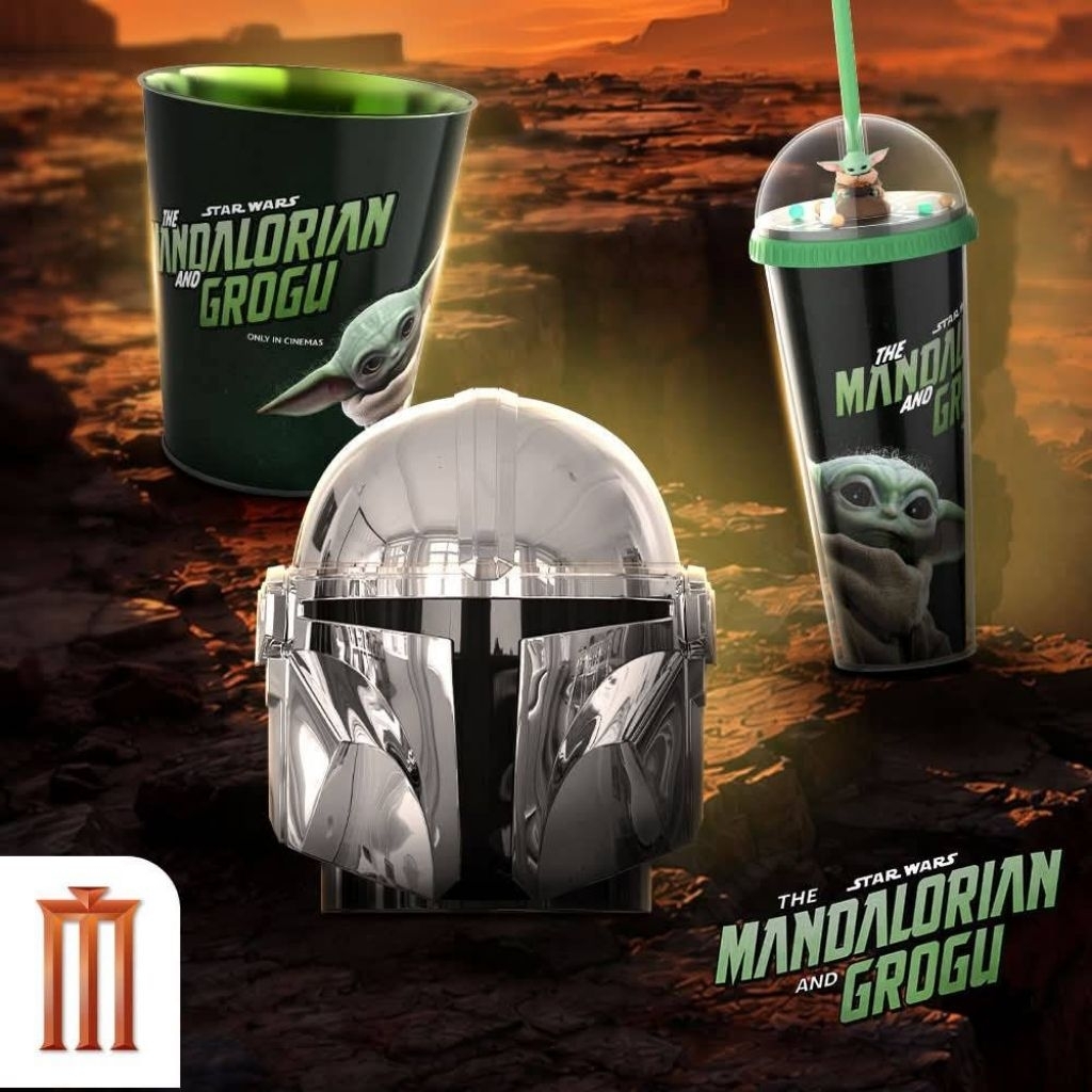 พร้อมส่ง ถังป๊อปคอร์น แมนดาลอเรียนและโกรกู Helmet bucket ลิขสิทธิ์แท้ Major