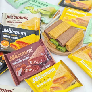 พร้อมส่ง 🇹🇭พายไข่แดงเค็ม โรลกรอบโรลไข่เค็มไข่เค็ม รสชีส ช็อคโกแล ชาเขียว