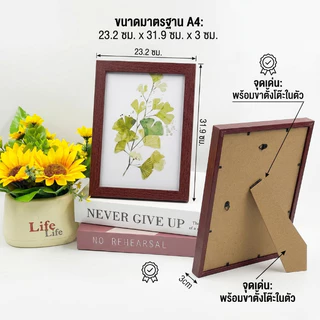 กรอบรูป A4/A3 กรอบรูปมินิมอล Modern Minimal Photo Frame SizeA4 21x29.7cm/29.7*42 cm