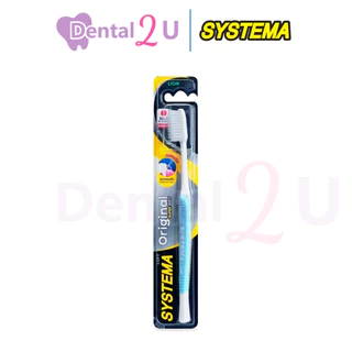 (1ชิ้น) SYSTEMA แปรงสีฟัน ซิสเท็มมา Original Super soft ขนแปรงนุ่มพิเศษ รุ่นหัวแปรงขนาดกลาง เลือกสีได้