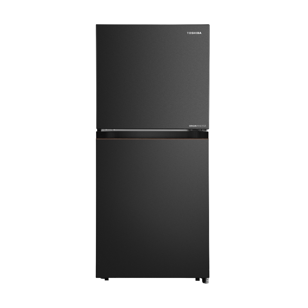TOSHIBA ตู้เย็น 2 ประตู GR-RT268WE-PMTH(68) 7.3 คิว สีดำด้าน จัดส่งโดย HomePro
