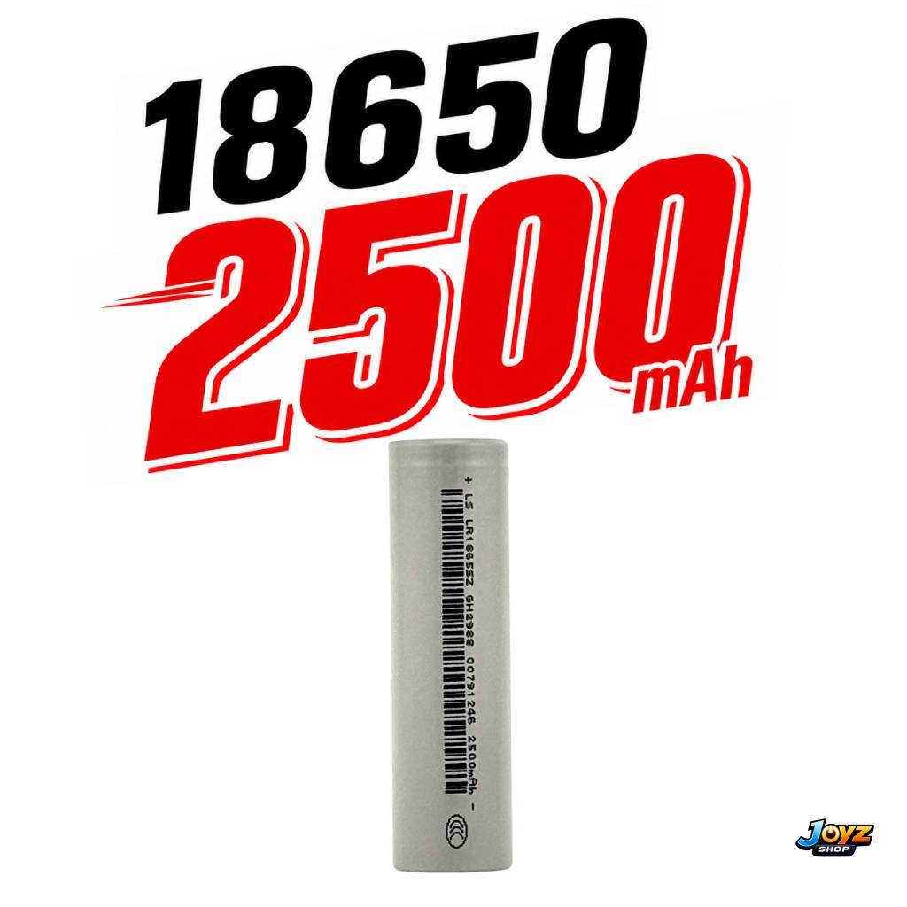 Lishen 18650 แบตเตอรี่ลิเธียม  2500mA 5C Li-ion ของแท้